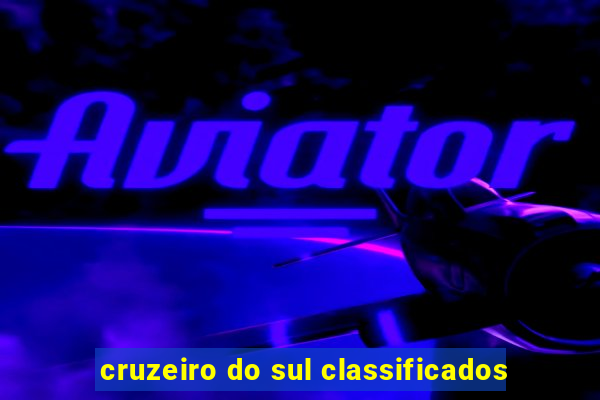 cruzeiro do sul classificados